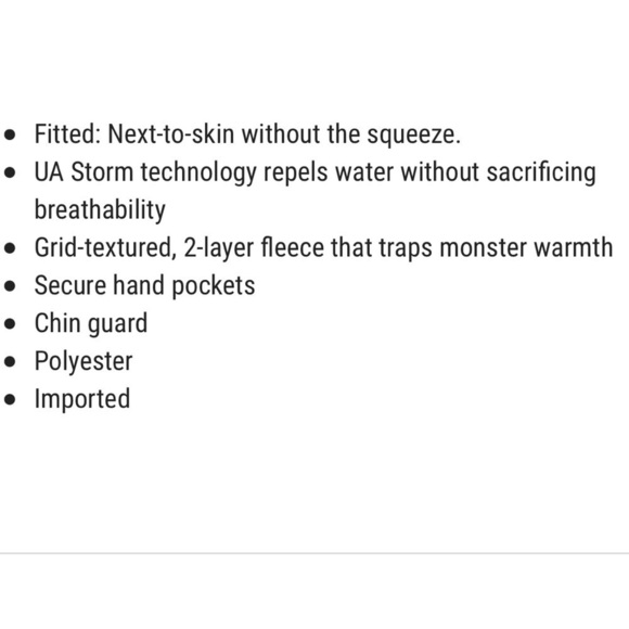 Mens Under Armour Extreme ColdGear Jacket size Small - Picture 12 of 12